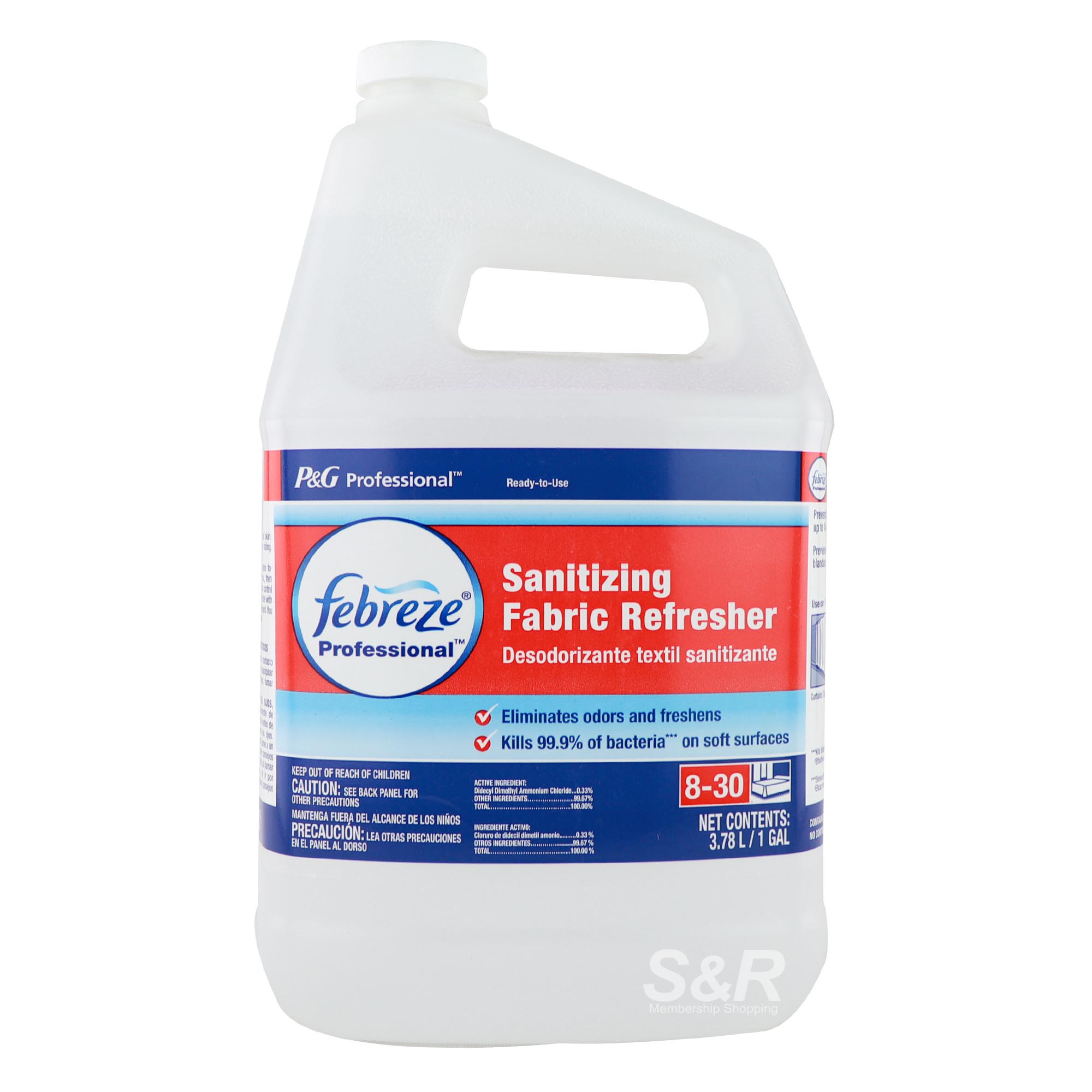 Febreze Professional Sanitizing Fabric Refresher 3.78L Febreze Professional Sanitizing Fabric Refresher 3.78L